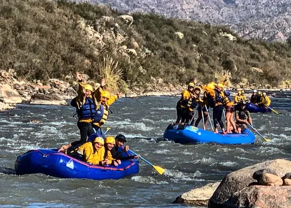 Rafting en Valle de Uco, Mendoza.